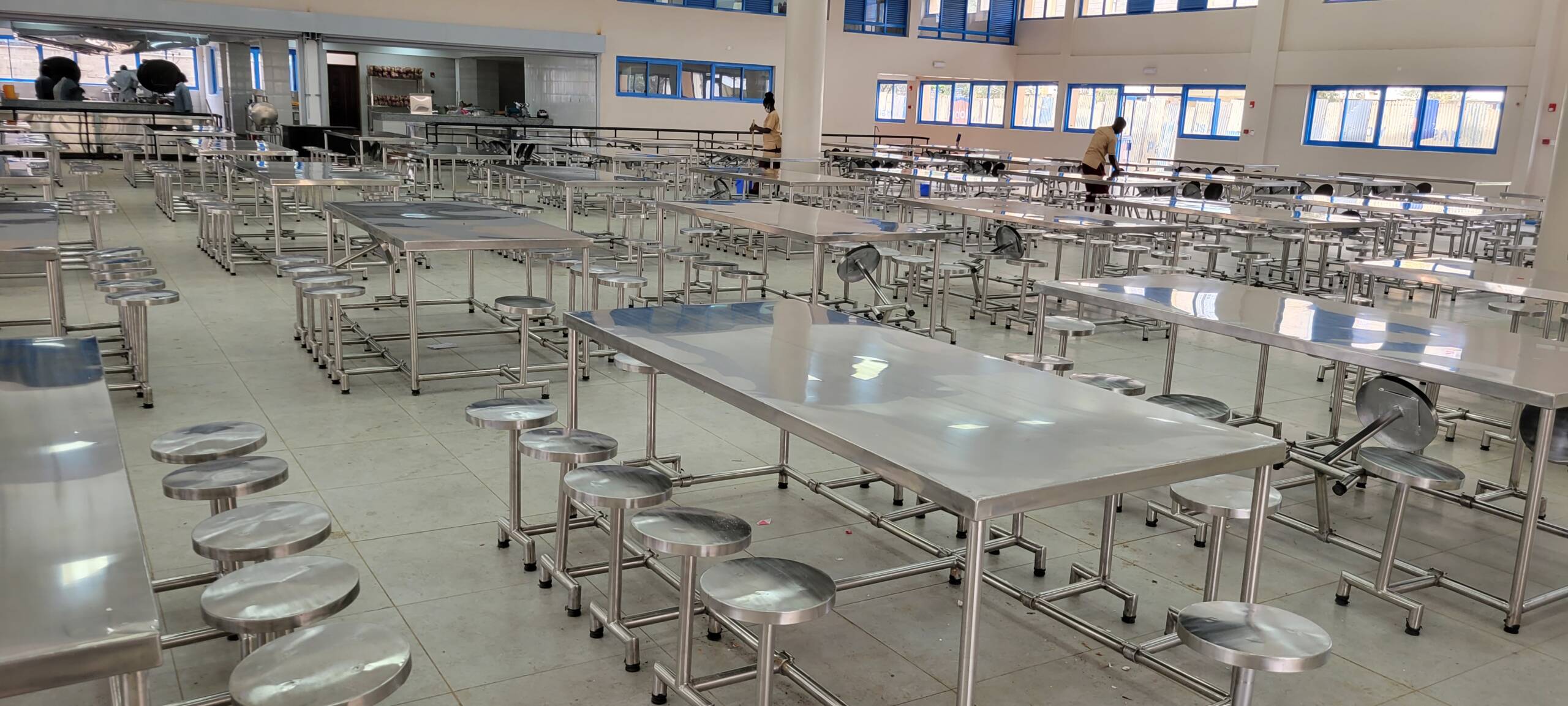 KIMC Stainless Steel Dining Hall Dining Sets