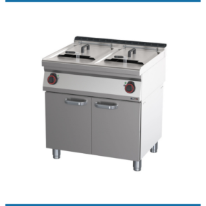Gas/Electric Deep Fat Fryer With Cabinet